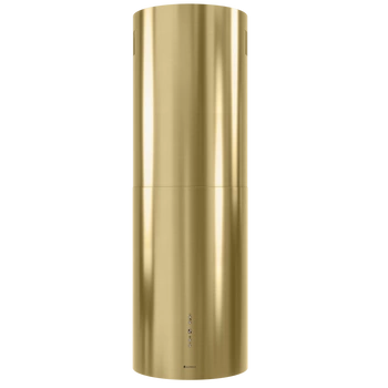 Okap kuchenny wyspowy GLOBALO CYLINDRO ISOLA 39.7 LIGHT GOLD MAT