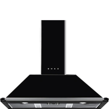 Okap kuchenny, Victoria, 100 cm, czarny KT100BLE - Smeg