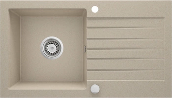 Zlewozmywak granitowy 1-komorowy z ociekaczem ZQZ_7113 - Deante