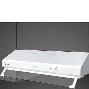 Okap kuchenny, 60 cm, biały KSEC61BE3 - SMEG