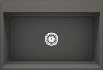 Zlewozmywak granitowy magnetyczny 1-komorowy ZRM_T10B - Deante