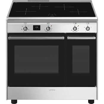 Kuchnia wolnostojąca srebran SMEG Classica CX92IM