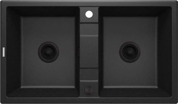 Zlewozmywak granitowy 2-komorowy ZQE_G203 - Deante