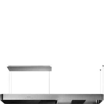 Okap podwieszany, Isola, 100 cm, inox KSLS18X - SMEG