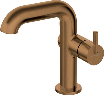 Bateria umywalkowa z prostokątną wylewką BQS_C24M - Deante