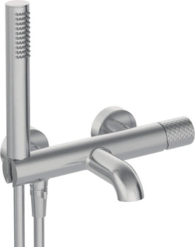 Bateria wannowa z zestawem prysznicowym BHS_F11M - Deante