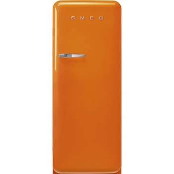 Lodówka chłodziarko zamrażarka SMEG Retro pomarańczowy FAB28ROR6