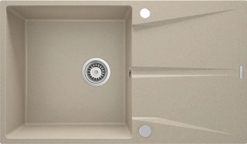 Zlewozmywak granitowy 1-komorowy z ociekaczem ZRC_711A - Deante
