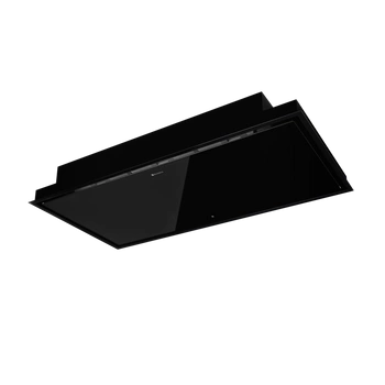 Okap sufitowy GLOBALO NOVELTI 100.1 BLACK + turbina TW 2.1