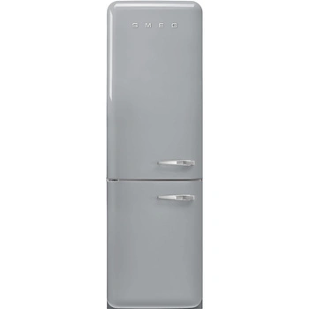 Lodówka chłodziarko zamrażarka SMEG Retro srebrny FAB32LSV6