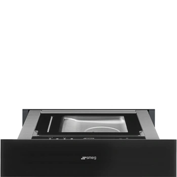 Szuflada do pak. próż., Linea, czarny CPV115B3 - Smeg