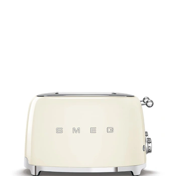 Toster, cztery kromki, kremowy TSF03CREU - Smeg