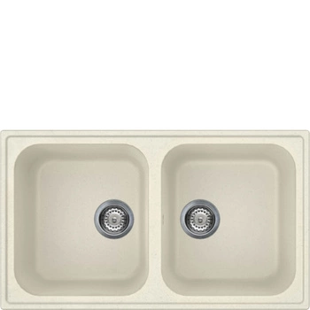 Zlewozmywak kompozytowy LZ862P - Smeg