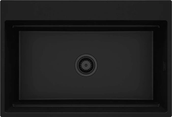 Zlewozmywak granitowy magnetyczny 1-komorowy ZRM_N10B - Deante