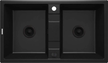 Zlewozmywak granitowy 2-komorowy ZQE_N203 - Deante