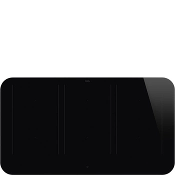 Płyta indukcyjna SMEG 90cm Isola czarny SISL7964MB