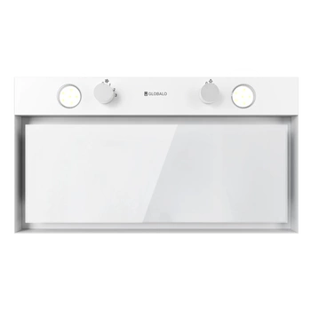 Okap kuchenny podszafkowy GLOBALO FLUXIME 60.1 WHITE + turbina TW 1.2