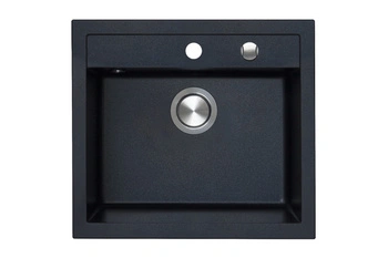 Zlew kuchenny BERG  HOBART BRQ14104 1,0 BOC 565X510 ONYX