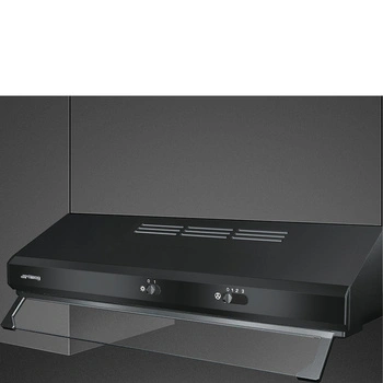 Okap kuchenny, 60 cm, czarny KSEC61NE3 - SMEG