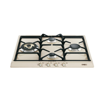Płyta gazowa SMEG Cortina kremowa SR764PO
