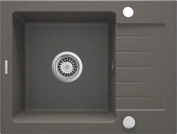 Zlewozmywak granitowy 1-komorowy z ociekaczem ZQZ_T11A - Deante