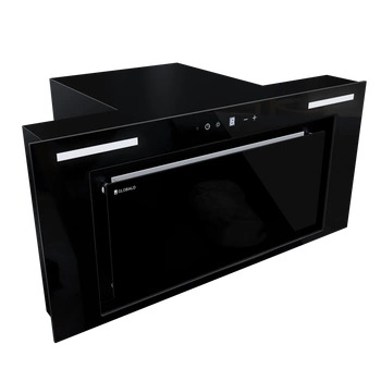 Okap kuchenny podszafkowy GLOBALO MATERI 60.1 BLACK