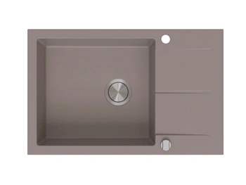 Zlew kuchenny BERG HOBART BRQ2311AXL1,0 OC 780X500 KASZMIR