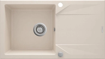 Zlewozmywak granitowy 1-komorowy z ociekaczem ZQJ_5113 - Deante