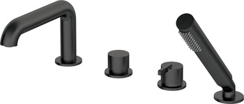 Bateria wannowa 4-otworowa z zestawem prysznicowym BQS_N14M - Deante