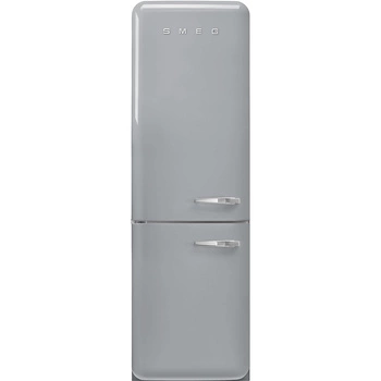 Lodówka chłodziarko zamrażarka SMEG Retro srebrny FAB32LSV6