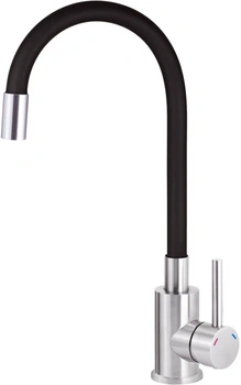 Bateria kuchenna ICEBERG FLEX EW CZARNY MAT/STAL SZCZOTKOWANA BDF02SPQ